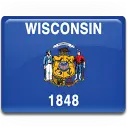 Bandera del estado Wisconsin